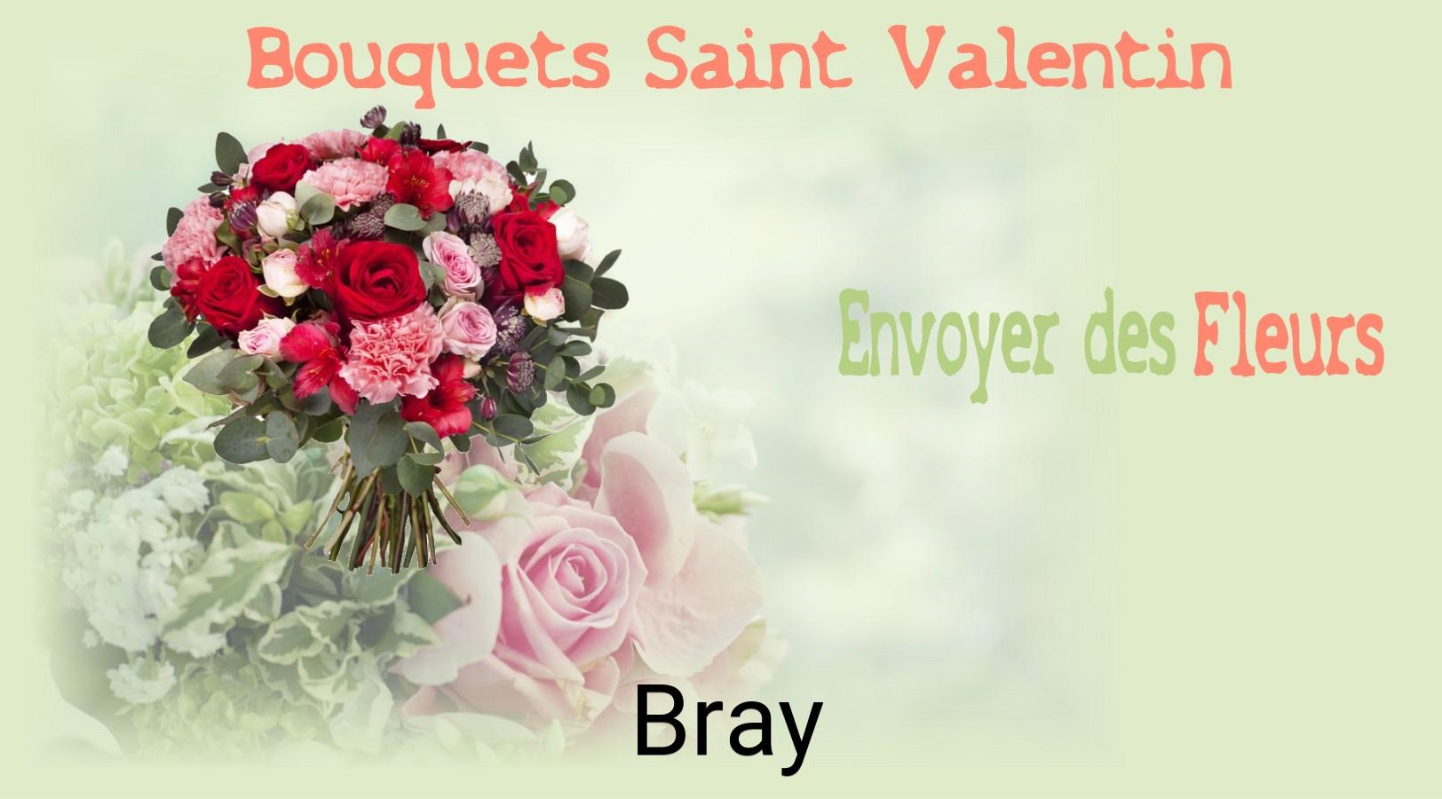 Roses de Saint-Valentin livrées à Bray